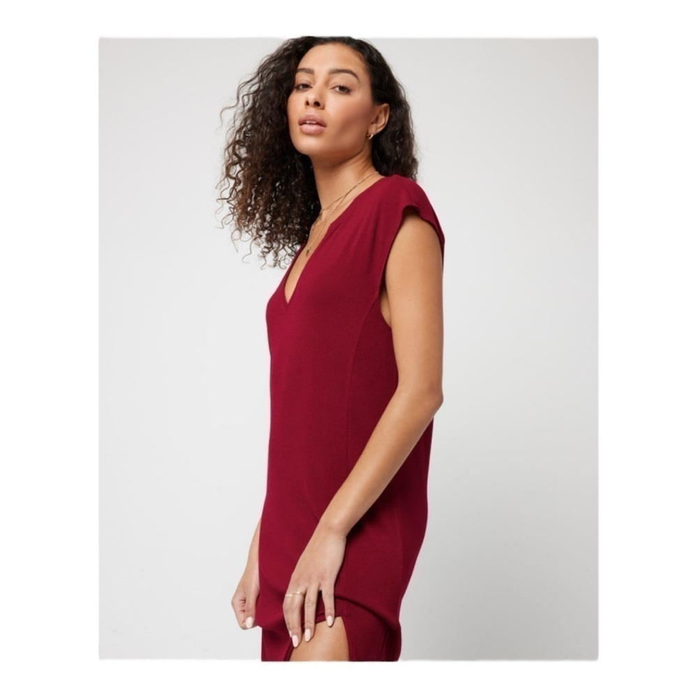 L*Space Robyn Shift Dress in Cabernet NWT - Picture 3 of 4